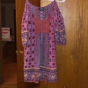 Multicolored Angie Dress lightweight Size-M